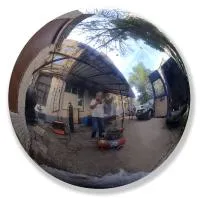 Шар ø 950 мм. полый полированный (517592) монтаж - сфера арт-объект пустотелая  в Гагарине