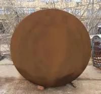 Большая сфера / шар (197173) сертификат - арт-объект ø 1000 мм. пустотелая  в Гагарине