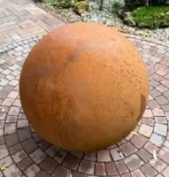 Кортеновский шар — дизайн (518925) ∅ 800 мм. Гагарин