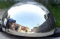 Полусфера ø 1500 нержавеющая сталь (207298) сертификат промоборудование мм.  в Гагарине