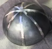 Полусфера сталь Ст3 ∅ 1350 стенка 6 мм. (518636) в Гагарине