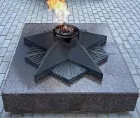 Вечный огонь фигурная подложка литье из чугуна (NSO-PiroClub) в Гагарине