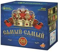 Фейерверк Самый-самый. Купить Фейерверк Самый-самый Р7531 — магазин продажа салютов недорого —  Гагарин, производитель Русский фейерверк - Русская пиротехника, доставка по России  +7 963 711 89 03 — Гагарин | gagarin.piroclub.ru