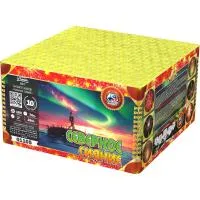 Салют Северное сияние. Купить Салют Северное сияние 01105 — магазин продажа салютов недорого —  Гагарин, производитель Русский фейерверк - Русская пиротехника, доставка по России  +7 963 711 89 03 — Гагарин | gagarin.piroclub.ru