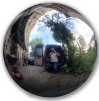 Шар ø 850 мм. полый полированный (517590) производство - сфера арт-объект пустотелая  в Гагарине