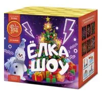 Батарея салютов Ёлка-шоу ЕС682 купить от производителя ФейерЛэнд — Гагарин