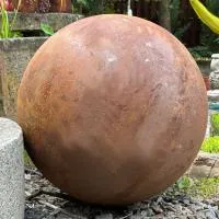 Шар металлический кортен (518919) ∅ 800 мм. Гагарин