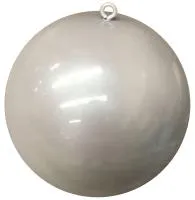 Новогодний шар белый (518857) ∅ 250 мм. Гагарин 