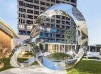 Скульптура звено из нержавеющей стали (518255) монтаж арт-объект  в Гагарине