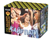 Батарея салютов Кайф-пати ОС6405 купить от производителя Огненный Цветок — Гагарин