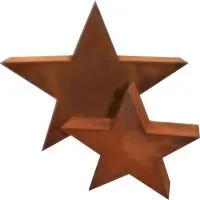 Звезда на монумент кортеновская сталь в Гагарине (518500)