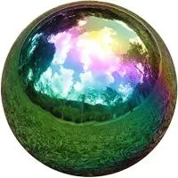 Шар зеркальная нержавейка (198285) монтаж - сфера арт-объект ø 1000 мм. пустотелая  в Гагарине