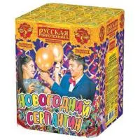 Салют Новогодний серпантин РС7128 купить от производителя Русская Пиротехника — Гагарин