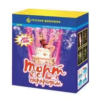 Фонтан салют Торт с сюрпризом Р6780 купить от производителя Русский Фейерверк — Гагарин