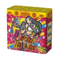 Фонтан салют Дерзкая девчонка РС2600 купить от производителя Русская Пиротехника — Гагарин