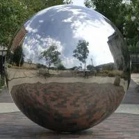 Металлический шар полированный (198287) монтаж - сфера арт-объект ø 1000 мм. пустотелая  в Гагарине